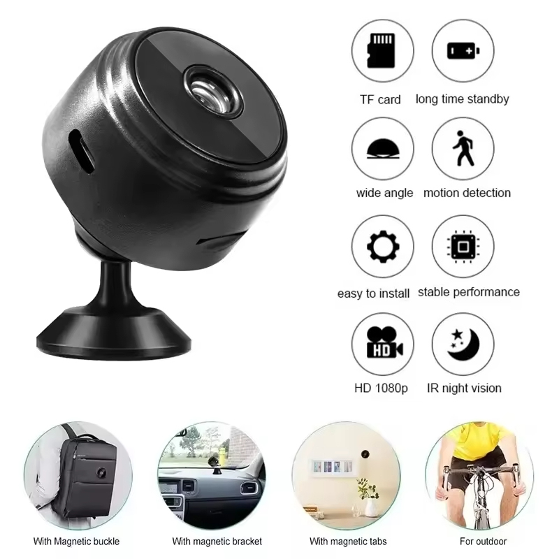 Home Security La - Telecamera di Sicurezza A9 Mini WiFi
