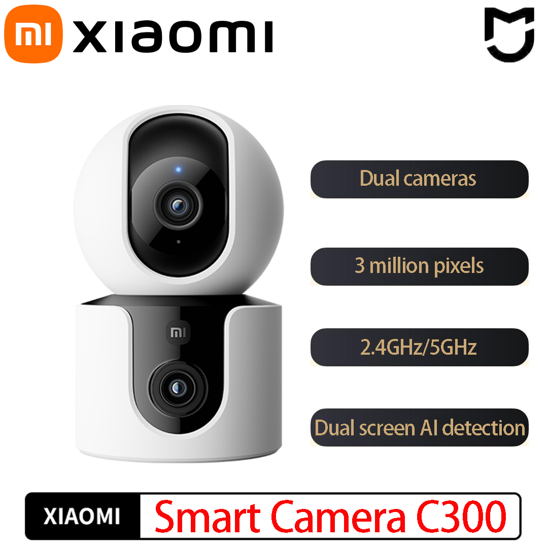 Home Security Camera Xiaomi Mi 360 - Xiaomi C300 Smart Camera Doppio Obiettivo