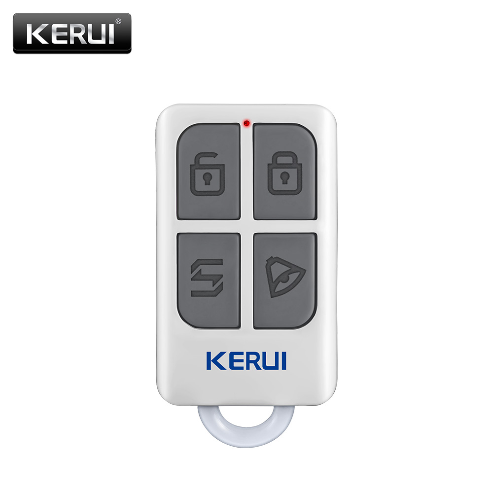 Home Security With Monitoring - KERUI Portachiavi a 4 pulsanti con