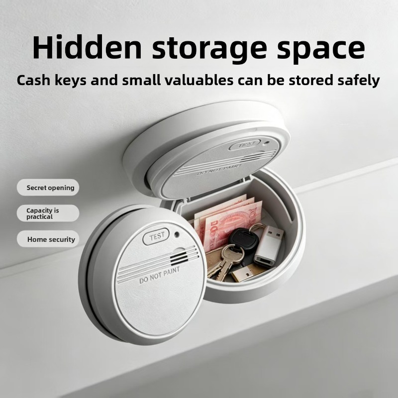 Home Security Key - Rilevatore di fumo simulato realistico con
