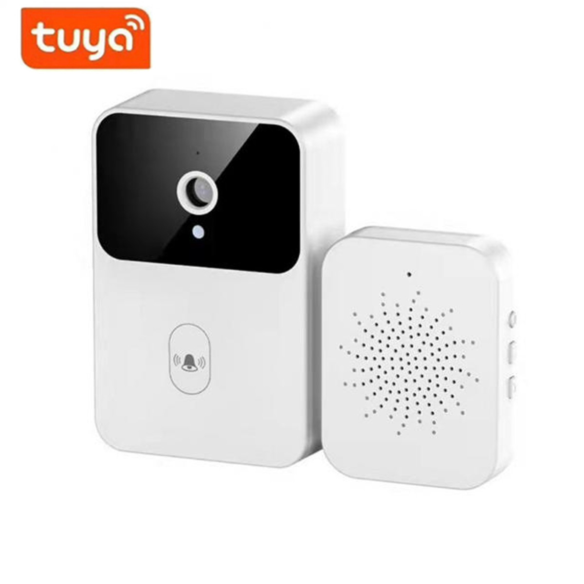 Home Security Cameras Wireless - Campanello senza fili WiFi Tuya Telecamera