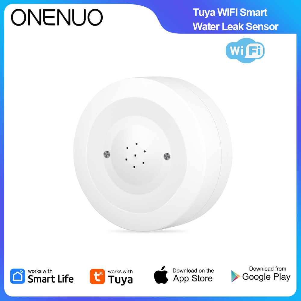 Home Security With Monitoring - Sensore di perdite d'acqua WiFi Tuya