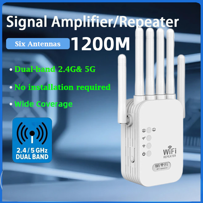 Home Security And Internet - KATORD Ripetitore WiFi Wireless 1200Mbps 2.4G&5G,