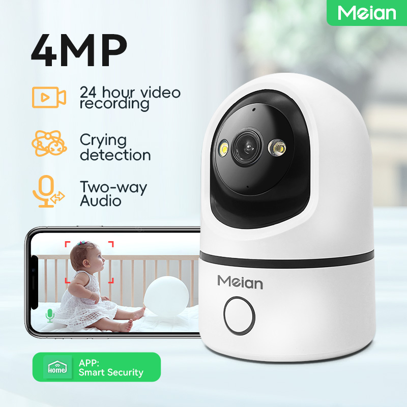 Home Security Camera Xiaomi - Telecamera PTZ WiFi 4MP HD 5G