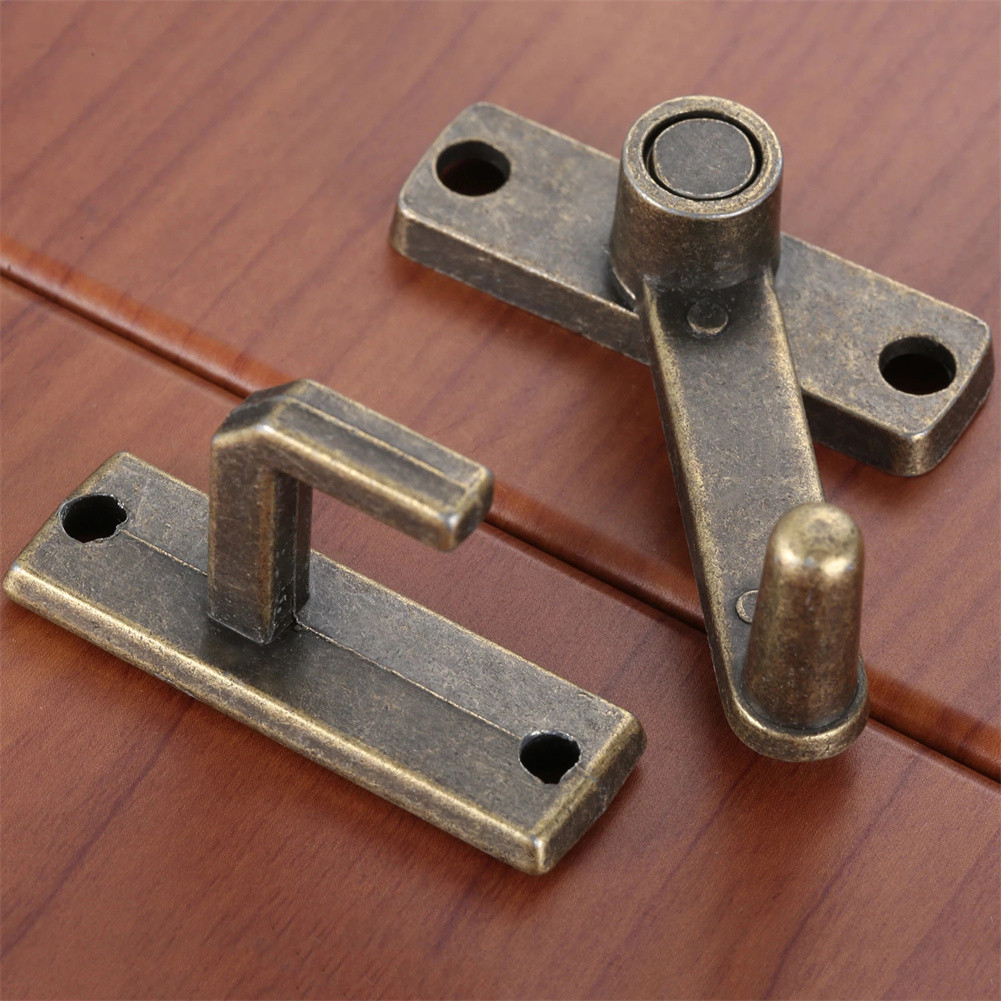 Door Chain Guard - 1 set Bronzo Finestra Scorrevole Maniglia