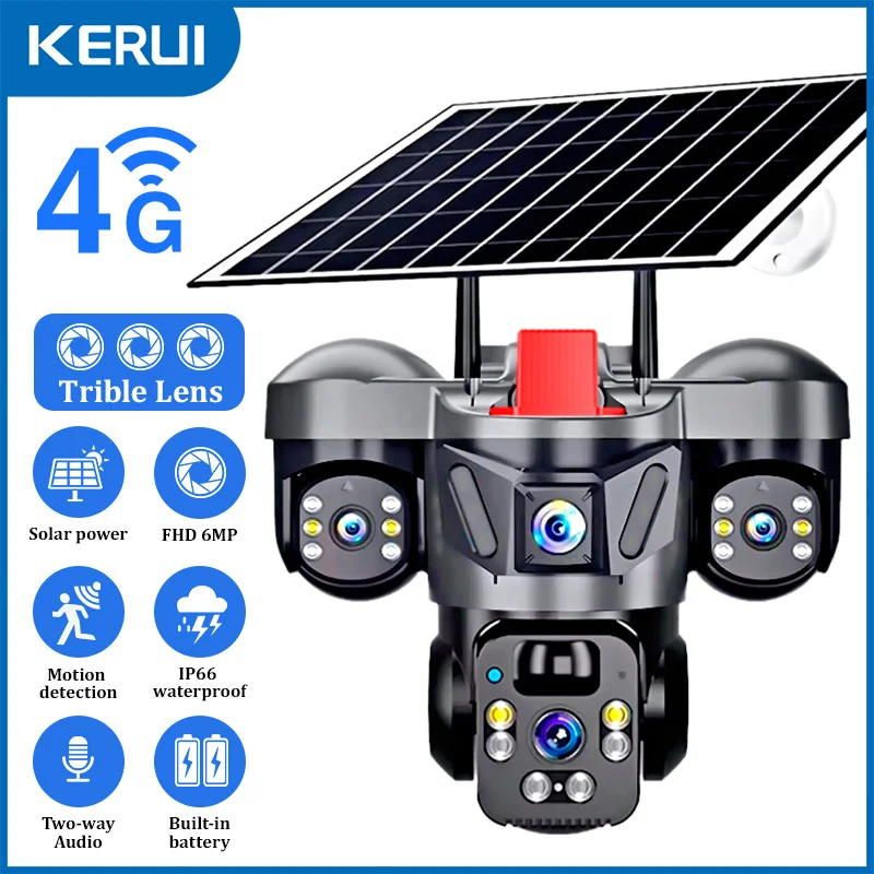 Home Security La - KERUI V380 Pro PTZ Esterna 6MP