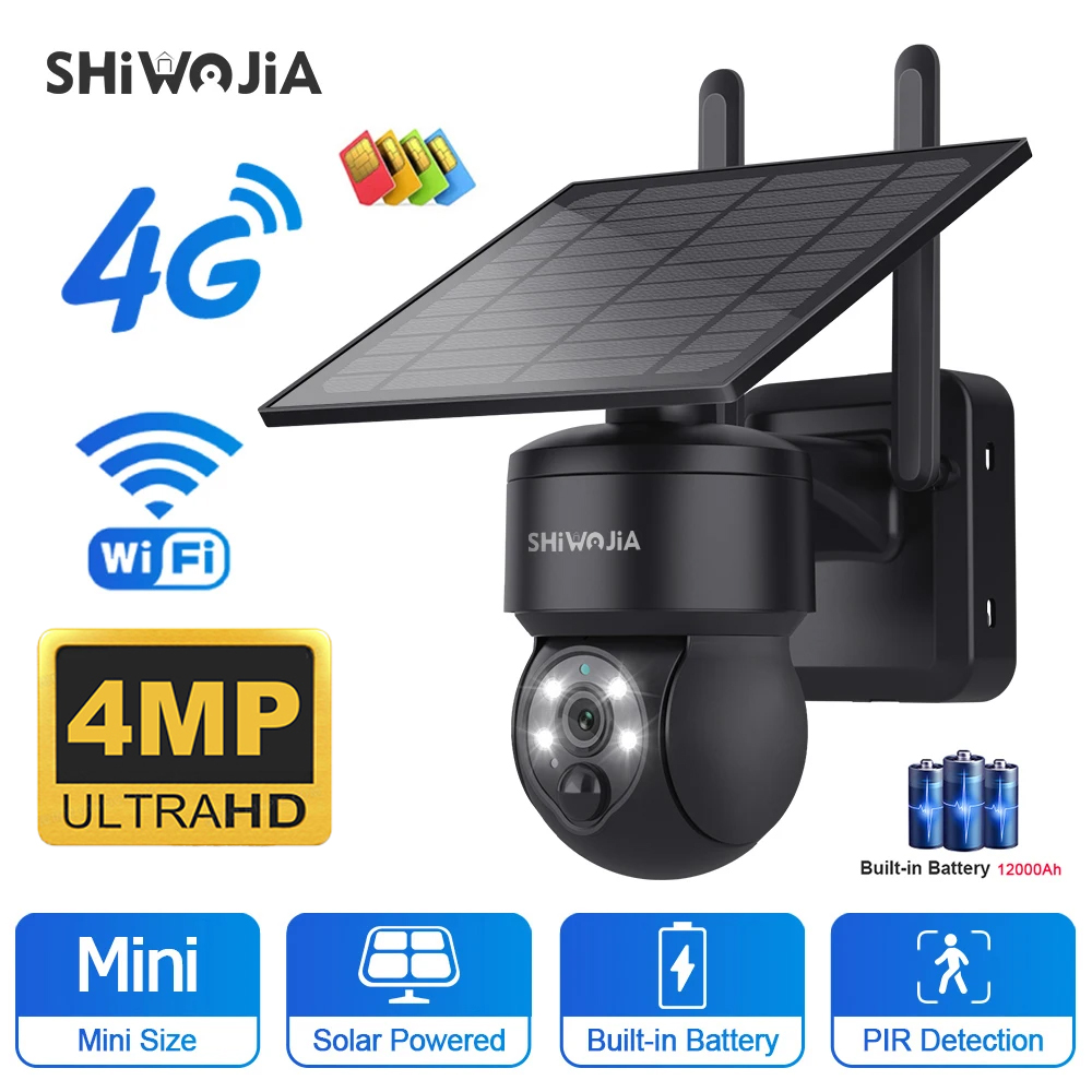 SHIWOJIA WIFI Wireless PTZ tel - Home Security Cameras Wireless recensione e prezzo
