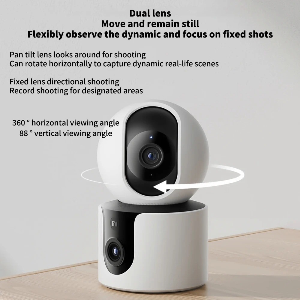 Xiaomi C300 Smart Camera Doppi - Home Security Camera Xiaomi Mi 360 recensione e prezzo