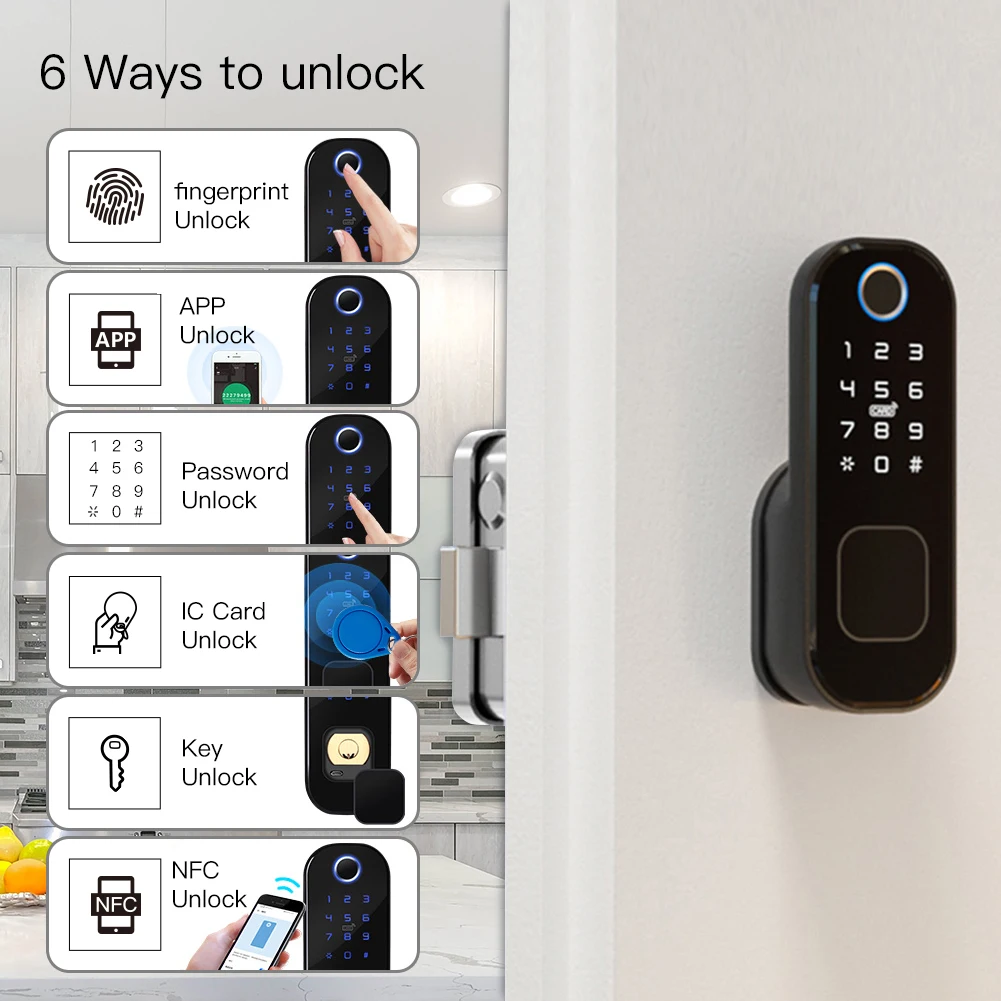 MOES WiFi Tuya Smart Lock Port - Home Security Key recensione e prezzo