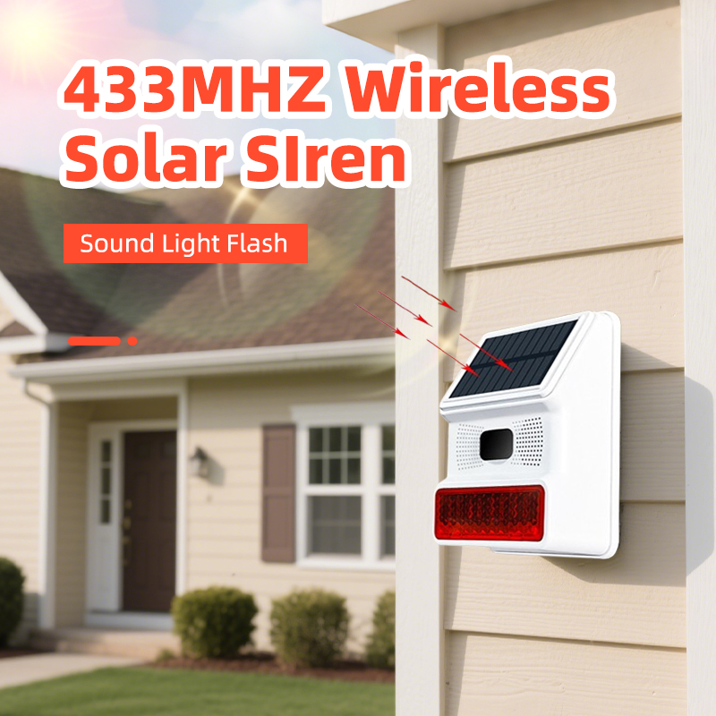 Sirena d'Allarme Esterna 433MH - Home Security Lights Outdoors recensione e prezzo