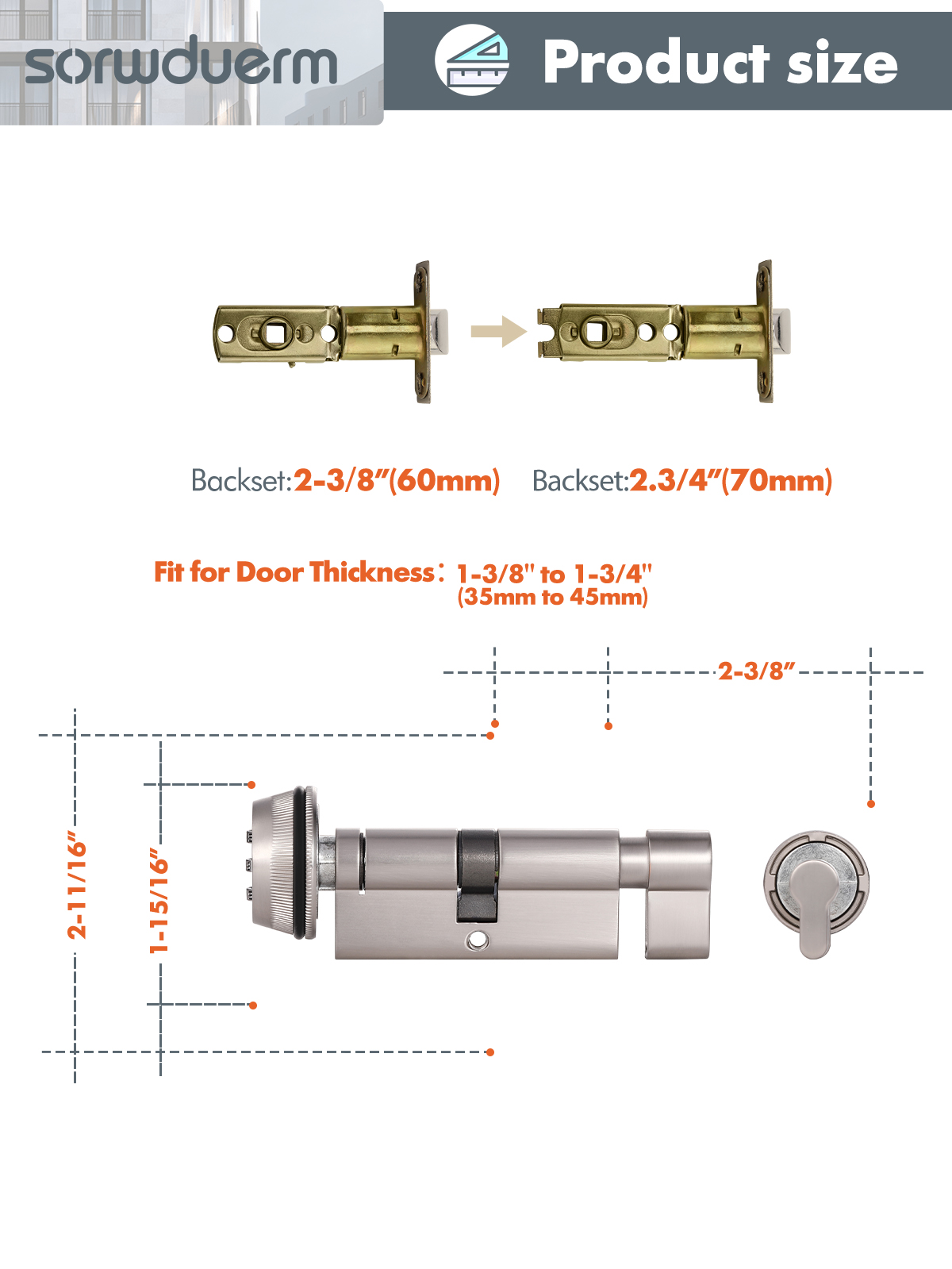 1 Serratura per Porta Interna  - Home Security Key recensione e prezzo