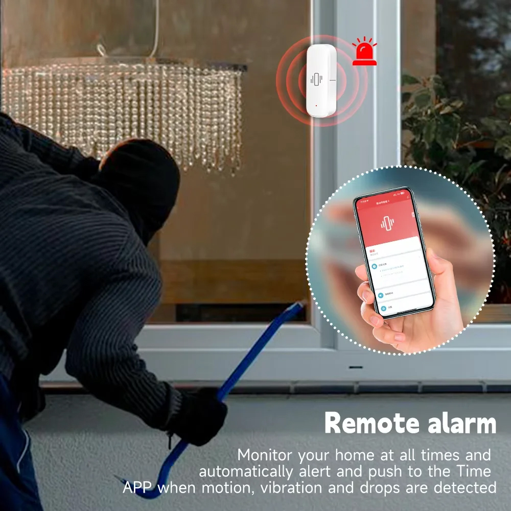 Smart ZigBee Sensore di Vibraz - Home Security With Monitoring recensione e prezzo