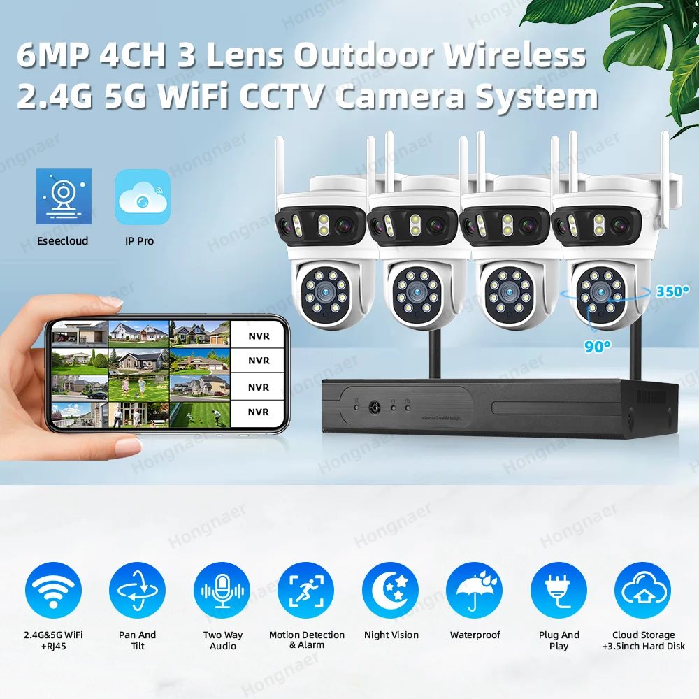 Kit Sistema di Videosorveglian - Home Security Cameras Wireless recensione e prezzo