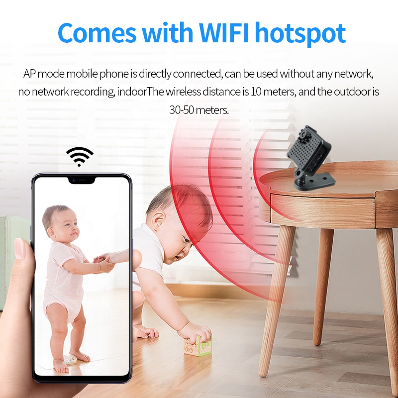 Mini Telecamera Wi-Fi W18 di A - Home Security Wireless Camera recensione e prezzo