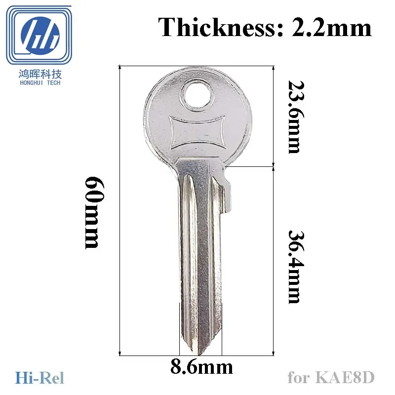 5-100 pezzi di chiavi grezze K - Home Security Key recensione e prezzo