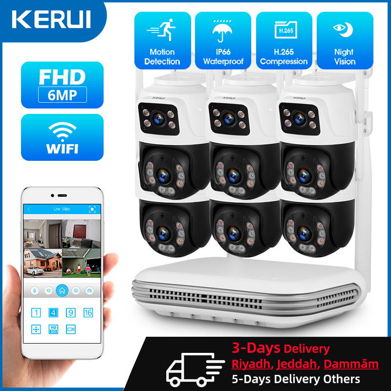 KERUI Impermeabile 6MP HD Wire - Home Security Cameras Wireless recensione e prezzo