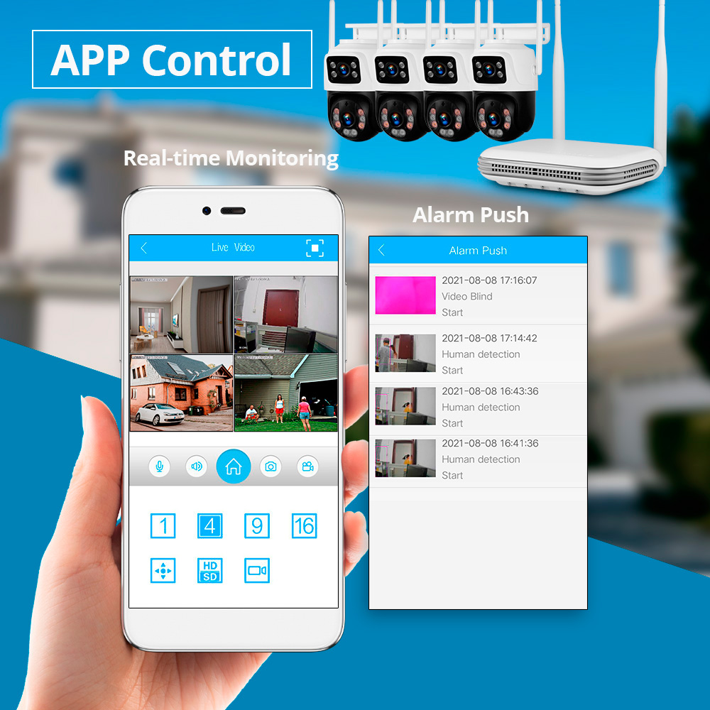 KERUI Impermeabile 6MP HD Wire - Home Security Cameras Wireless recensione e prezzo
