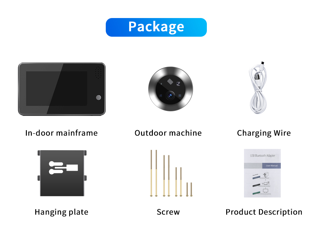 Videocitofono WiFi Tuya Smartl - Home Security Cameras Wireless recensione e prezzo