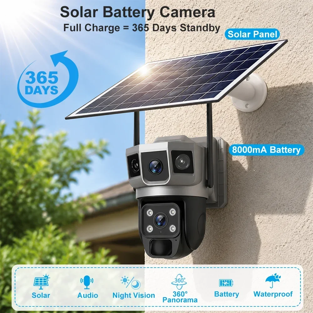 V380 4K 3 Schermi Telecamera 4 - Home Security La recensione e prezzo