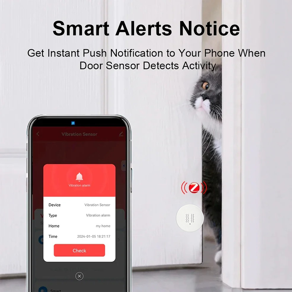 Sensore di Vibrazione e Inclin - Home Security With Monitoring recensione e prezzo
