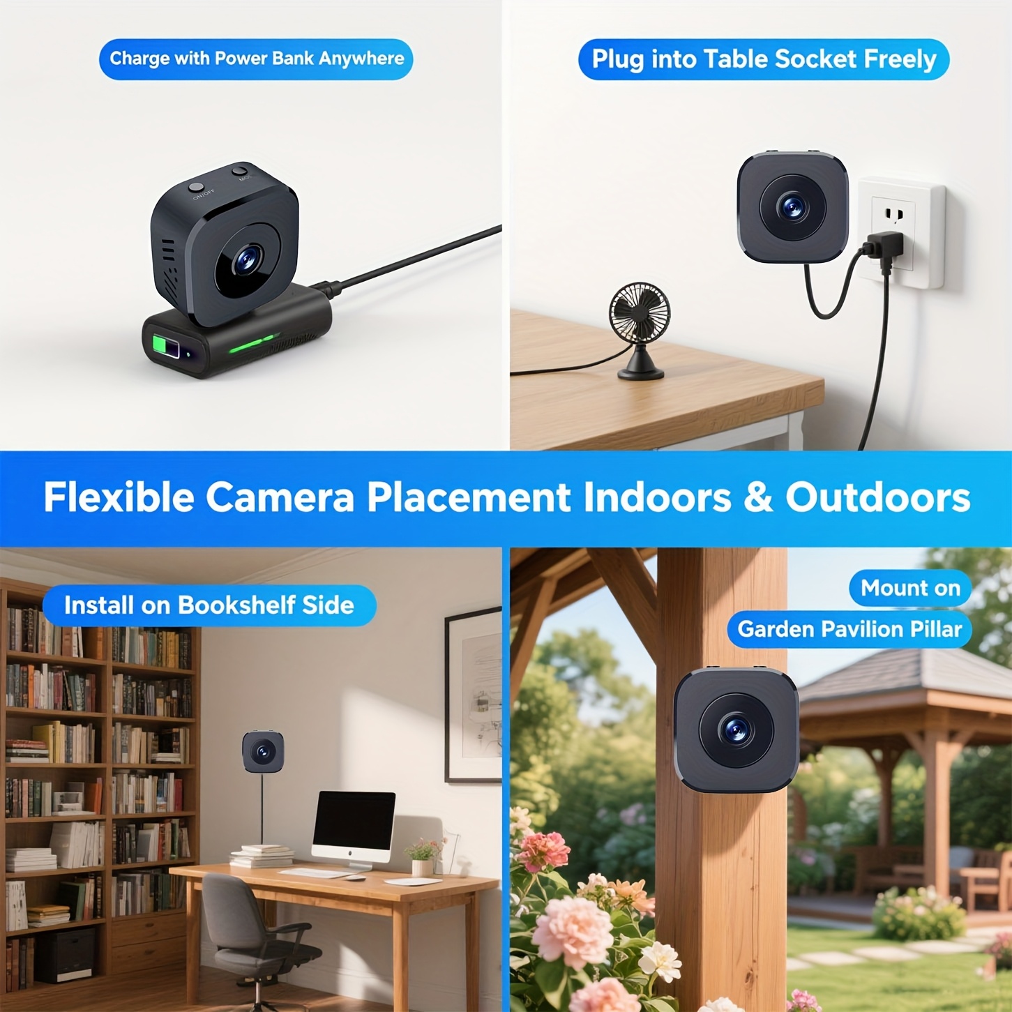 1080P HD Mini WiFi Telecamera  - Home Security With Monitoring recensione e prezzo