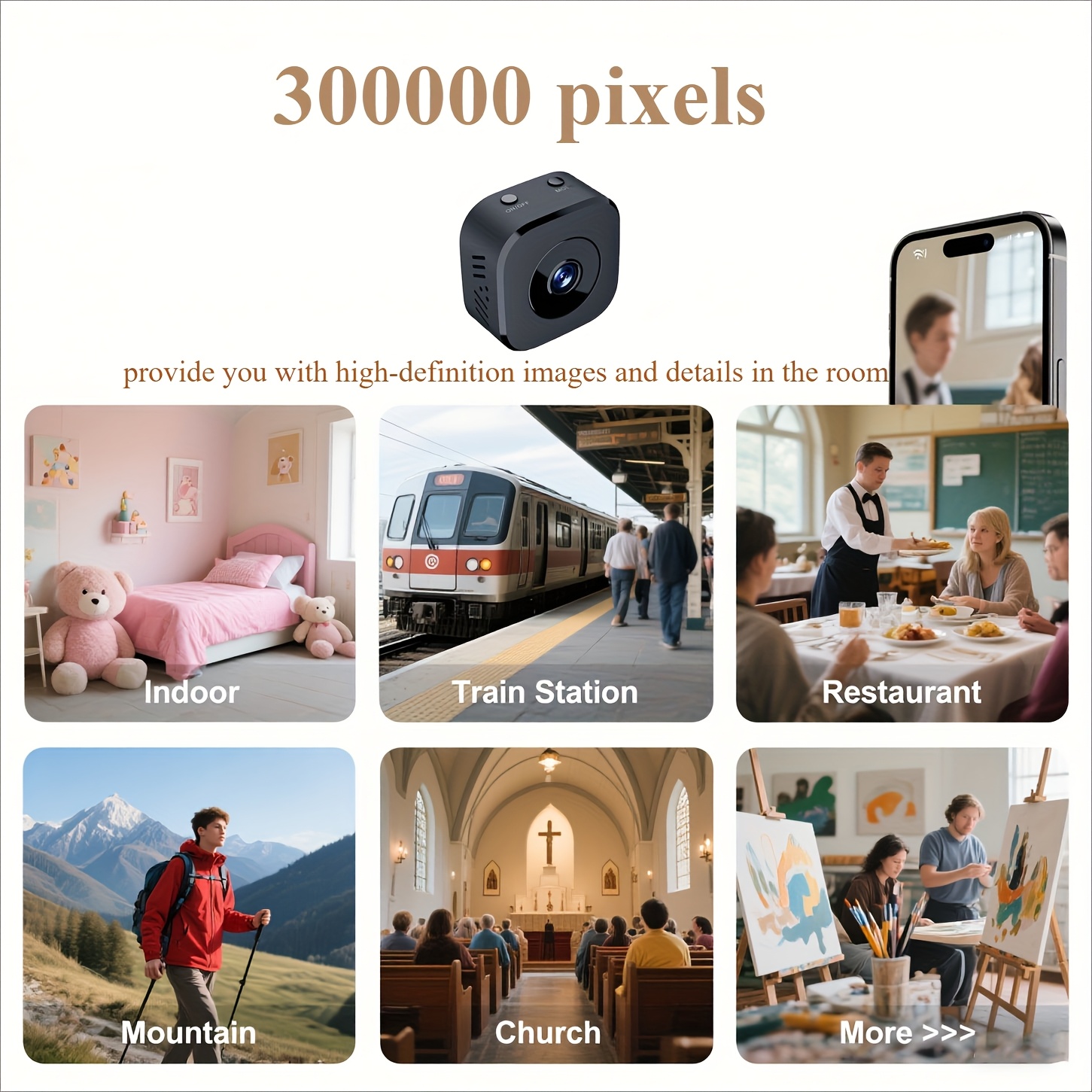 1080P HD Mini WiFi Telecamera  - Home Security With Monitoring recensione e prezzo