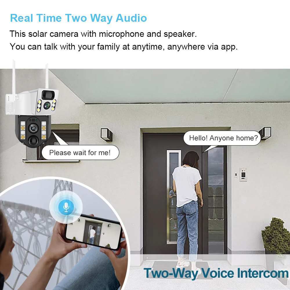 WiFi/4G telecamera solare IP C - Home Security La recensione e prezzo