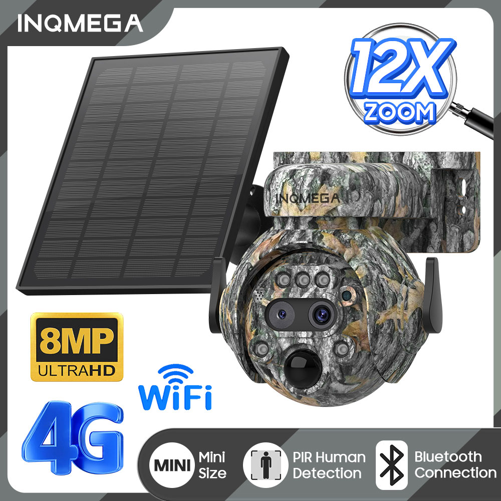 INQMEGA 8MP Telecamera ad ener - Home Security Cameras Wireless recensione e prezzo