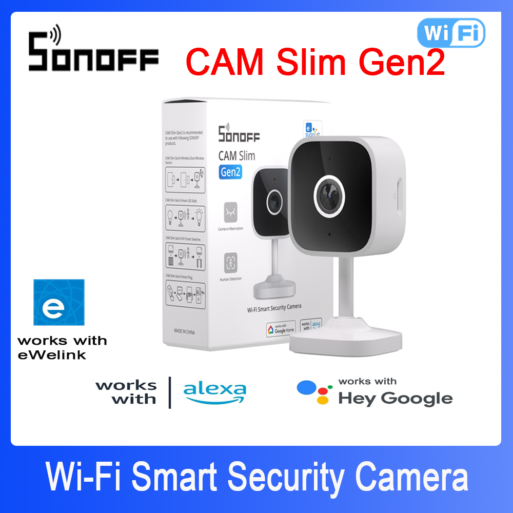 SONOFF CAM Slim Gen2 WiFi Tele - Home Security La recensione e prezzo