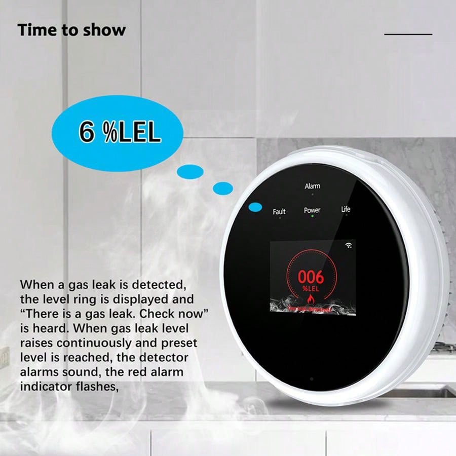 Sensore di Allarme Gas WiFi 2. - Home Security With Monitoring recensione e prezzo