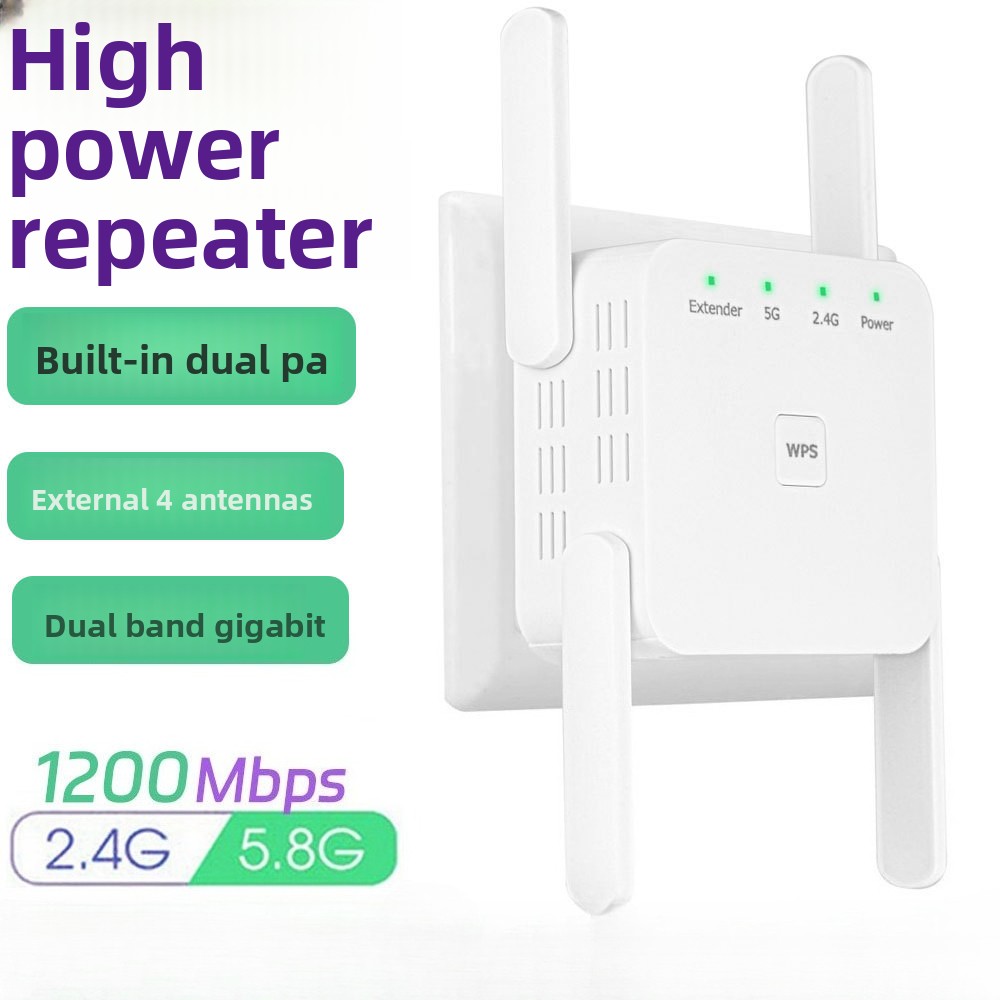 Ripetitore WiFi 5GHz AC1200, A - Home Security And Internet recensione e prezzo