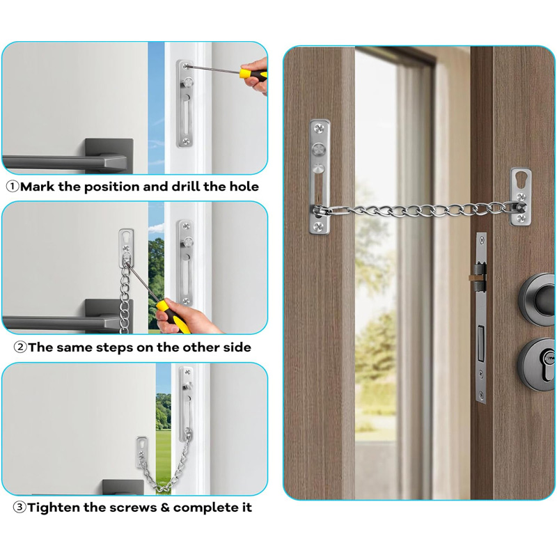 Catena di Sicurezza per Porta  - Door Chain Guard recensione e prezzo
