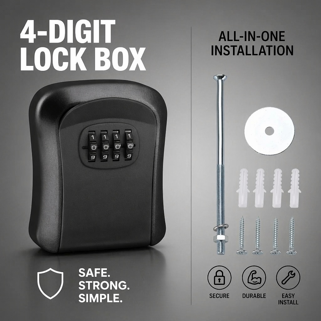 Cassetta Portachiavi da Parete - Home Security Key recensione e prezzo