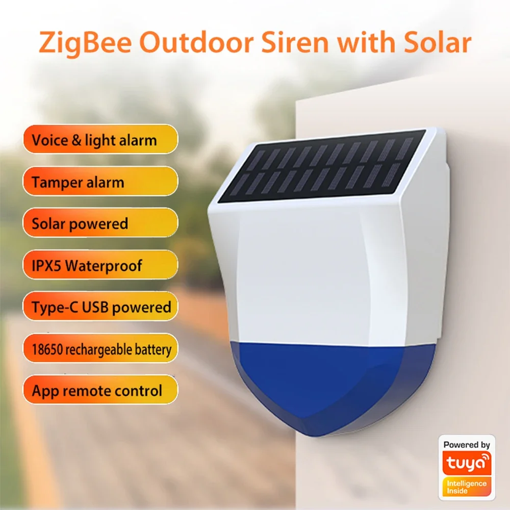 Tuya Smart Zigbee/Wifi Sirena  - Alarm Siren Outdoor recensione e prezzo