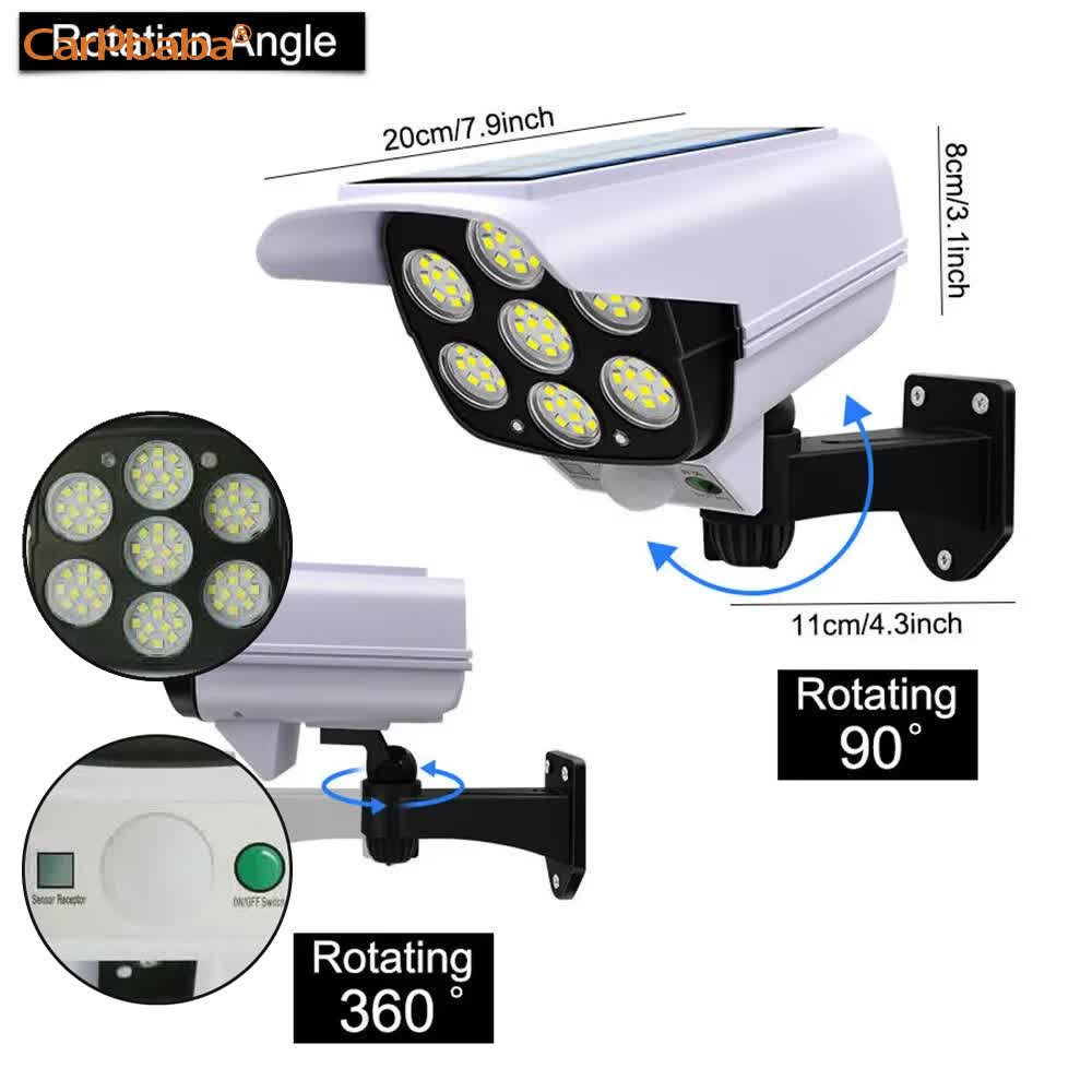 Luce solare esterna Sensore di - Home Security Cameras Wireless recensione e prezzo